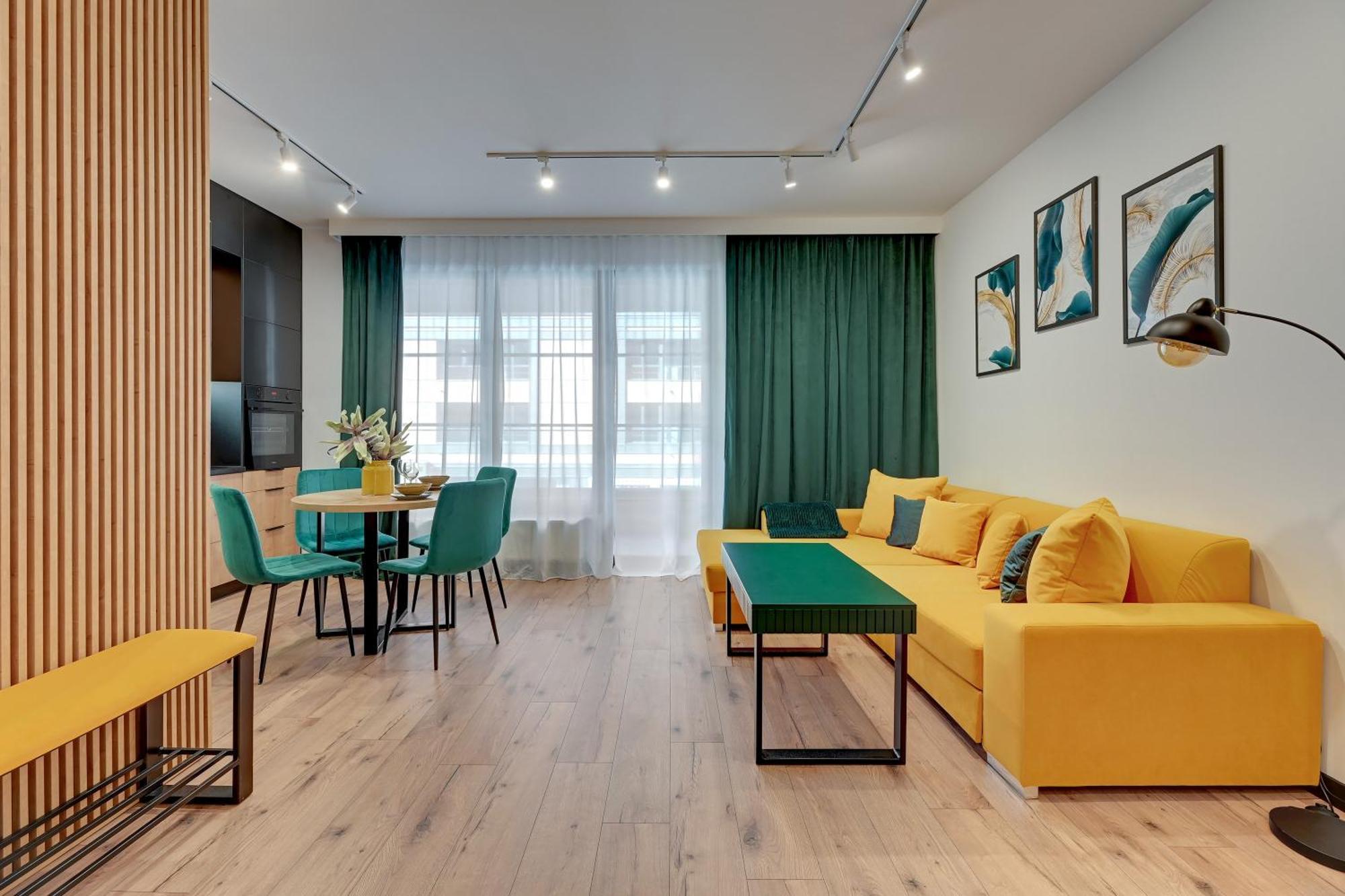 Doki Living - Foodhall & Parking By Downtown Apartments Gdańsk Eksteriør bilde