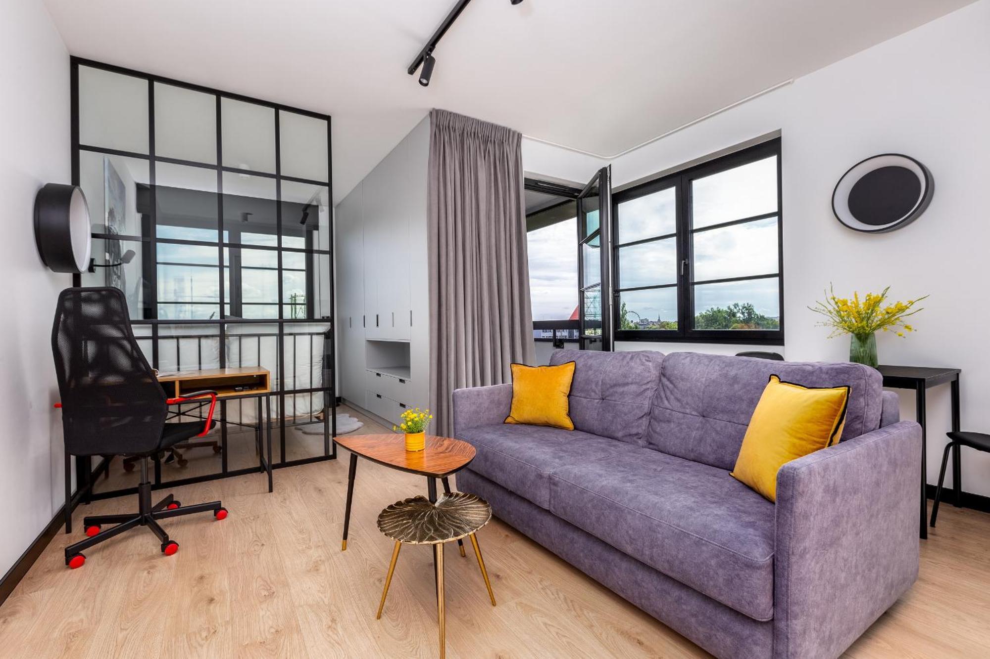 Doki Living - Foodhall & Parking By Downtown Apartments Gdańsk Eksteriør bilde