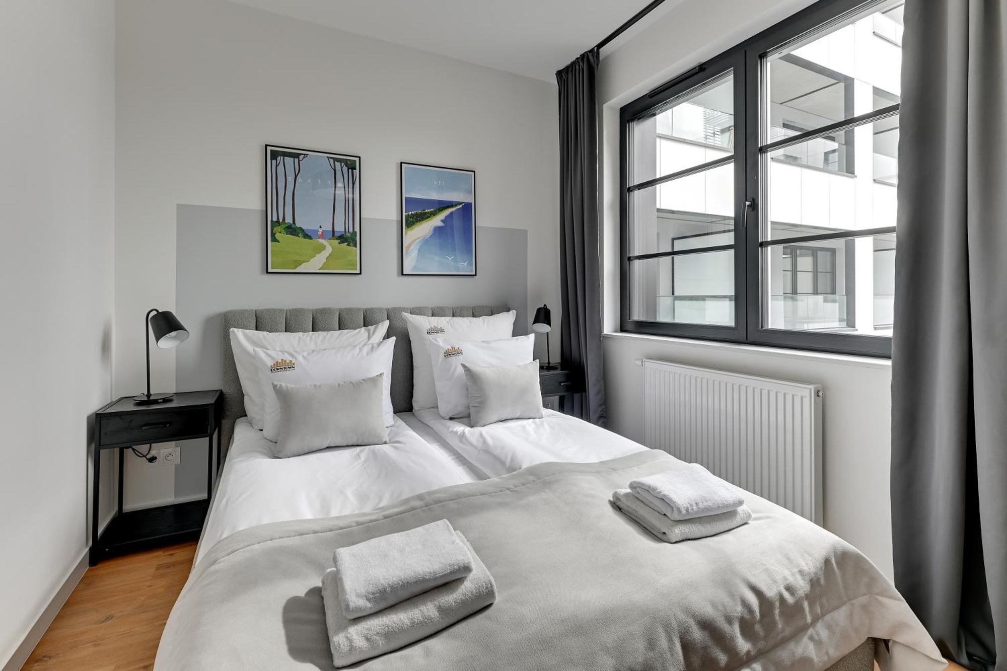 Doki Living - Foodhall & Parking By Downtown Apartments Gdańsk Eksteriør bilde