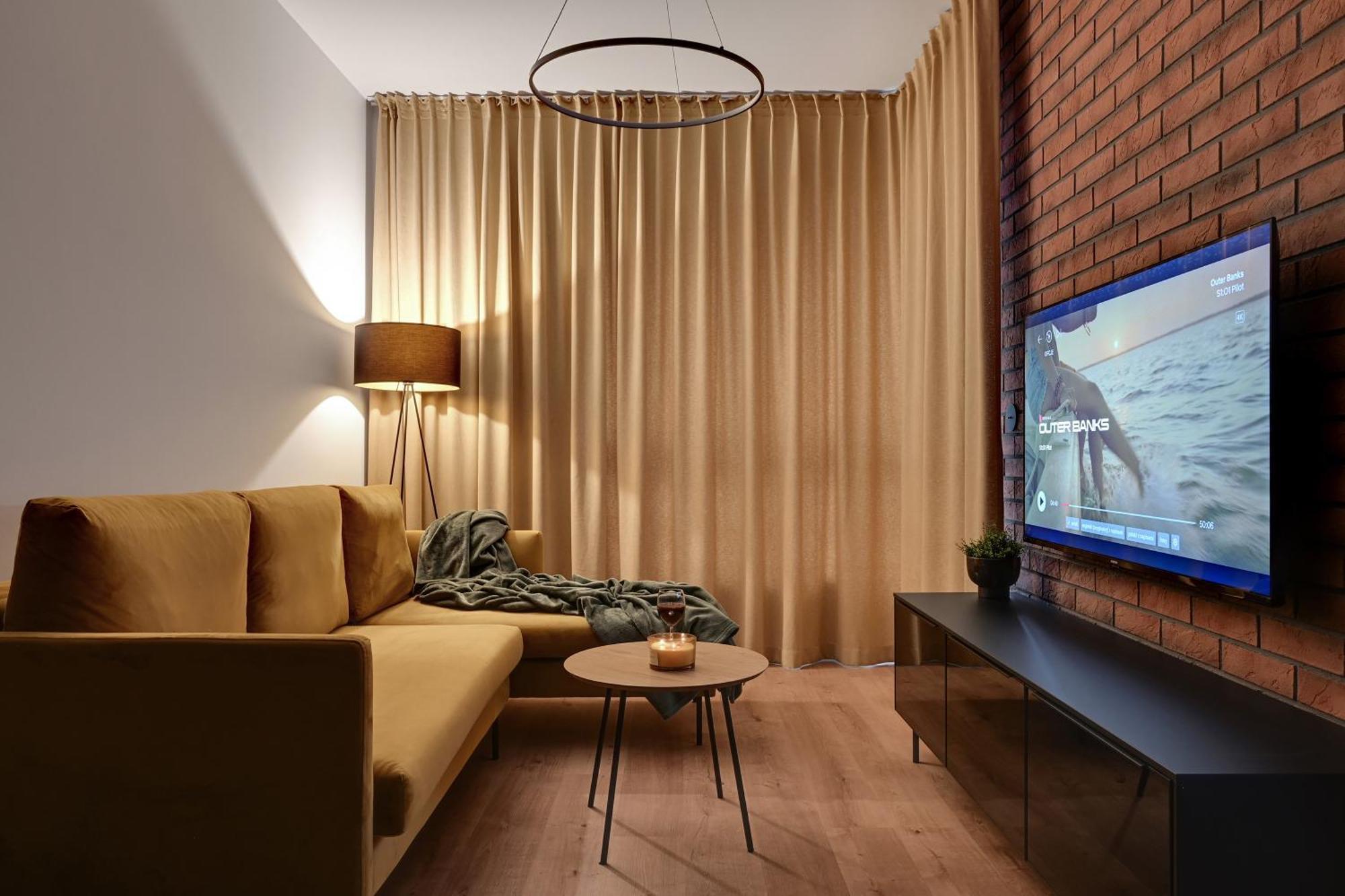 Doki Living - Foodhall & Parking By Downtown Apartments Gdańsk Eksteriør bilde