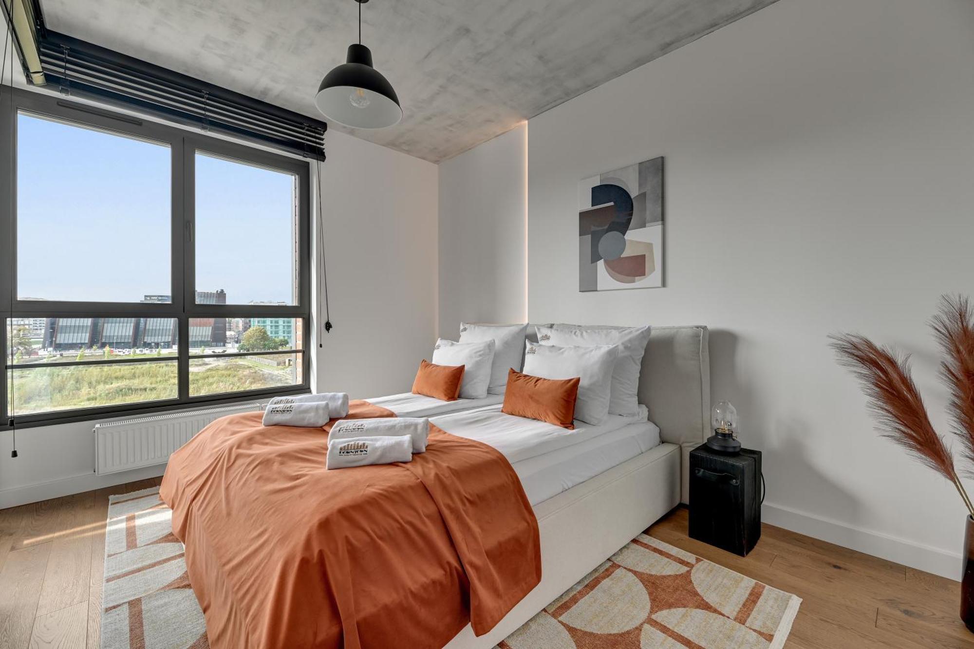 Doki Living - Foodhall & Parking By Downtown Apartments Gdańsk Eksteriør bilde