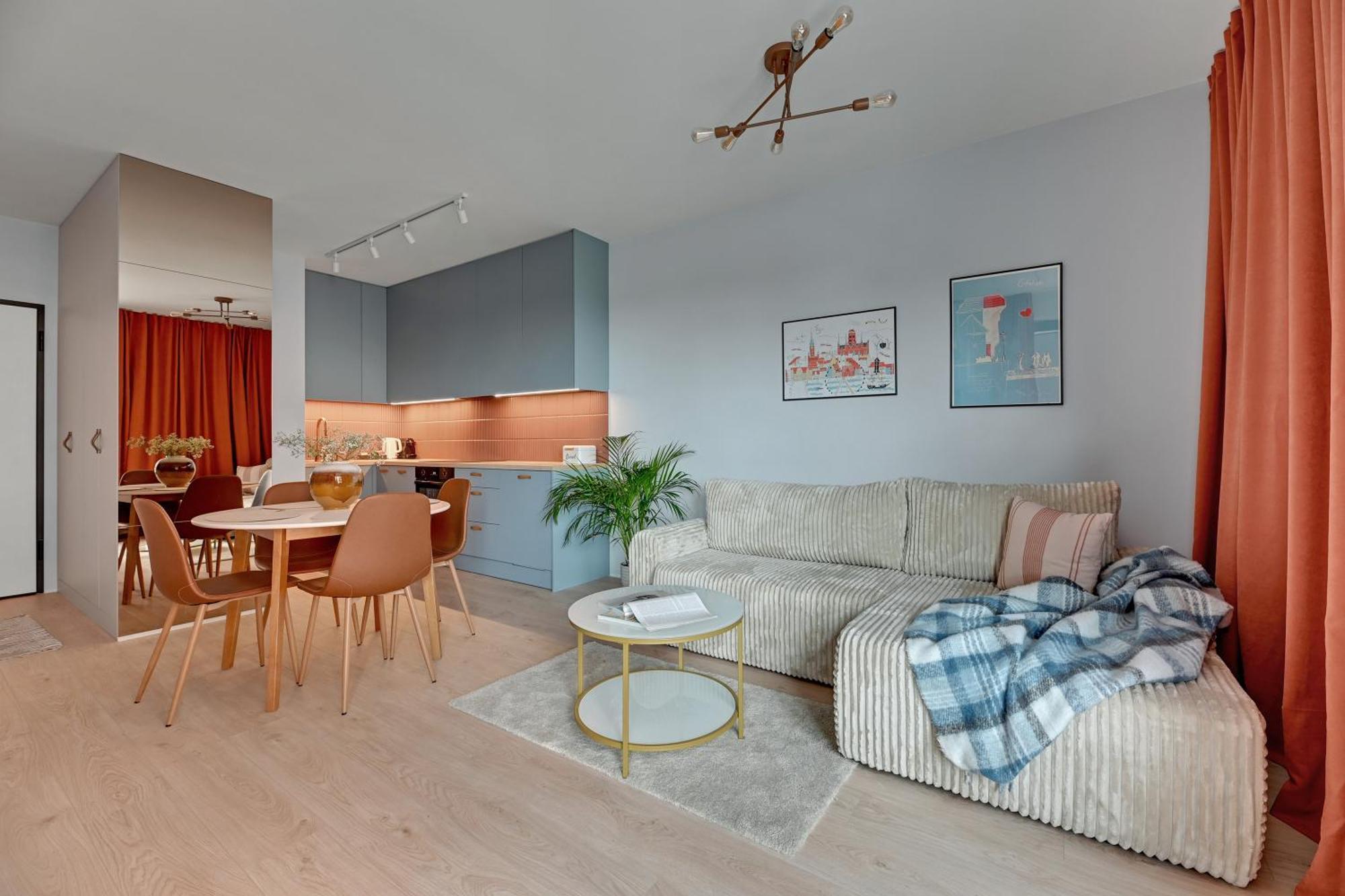 Doki Living - Foodhall & Parking By Downtown Apartments Gdańsk Eksteriør bilde