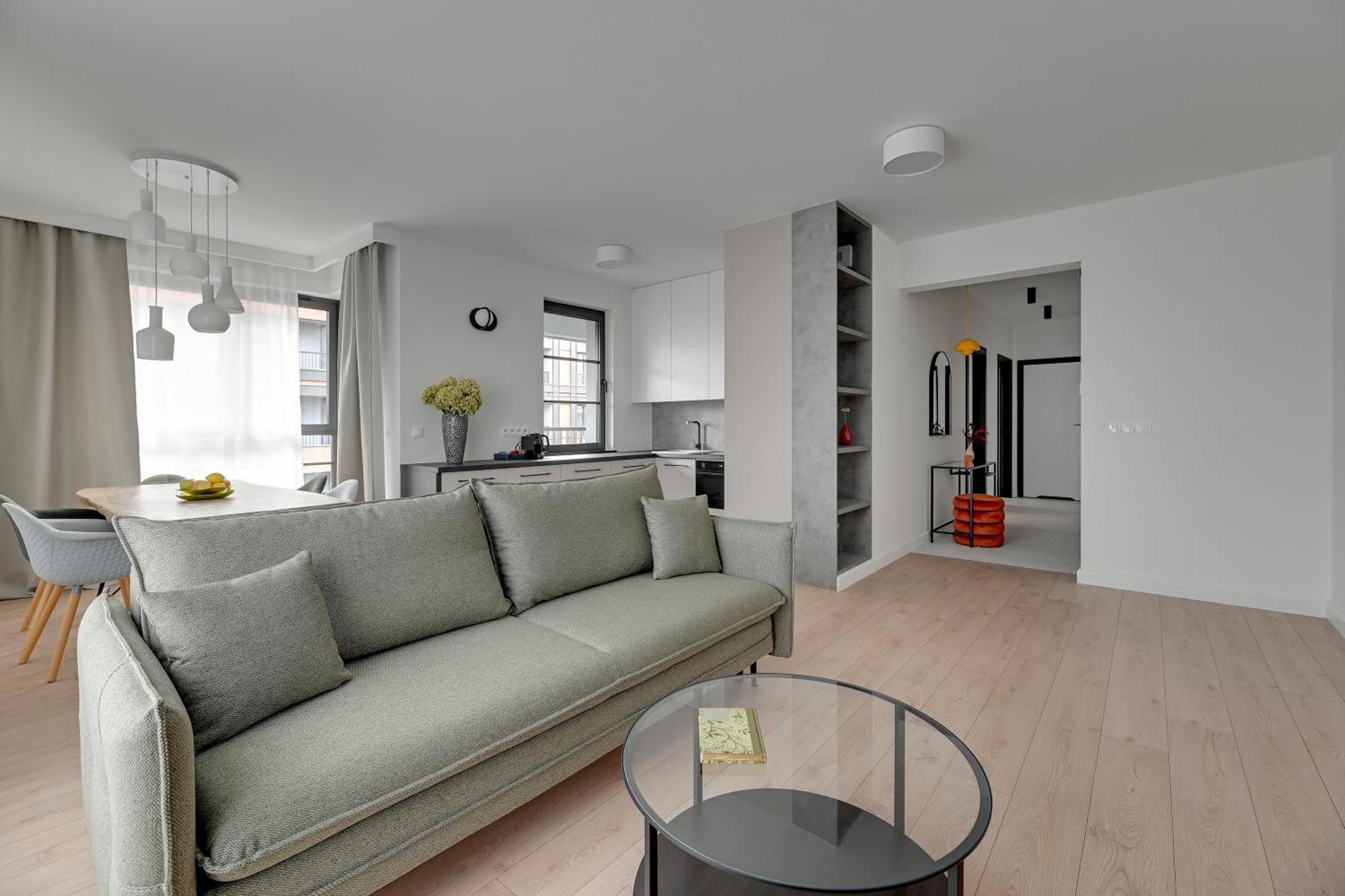Doki Living - Foodhall & Parking By Downtown Apartments Gdańsk Eksteriør bilde
