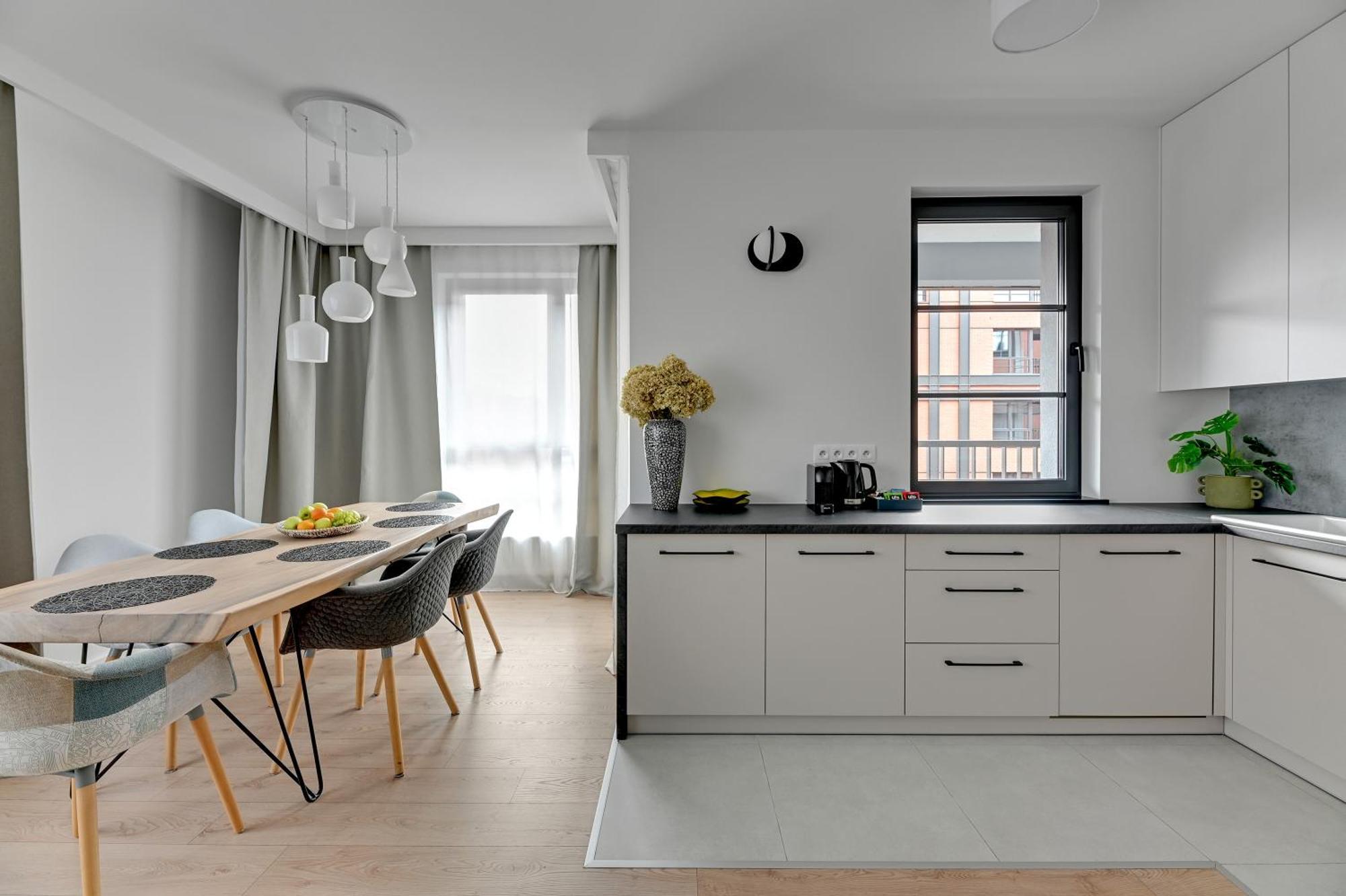Doki Living - Foodhall & Parking By Downtown Apartments Gdańsk Eksteriør bilde