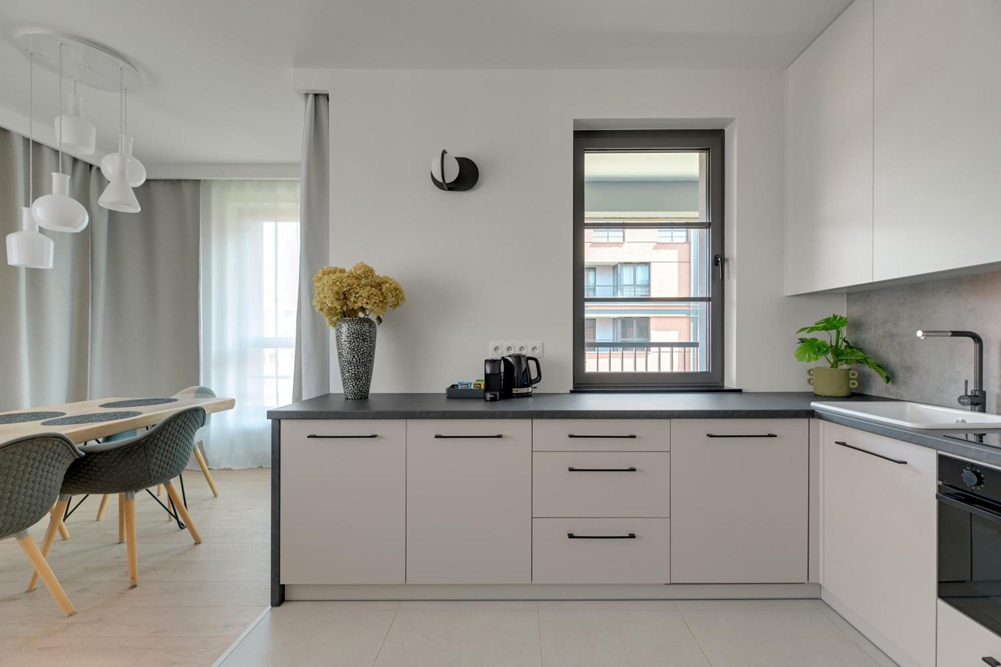 Doki Living - Foodhall & Parking By Downtown Apartments Gdańsk Eksteriør bilde